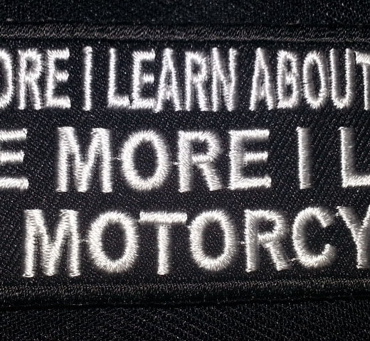 “The More I Learn About Women…” patch