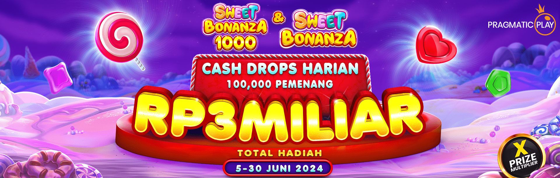 PP – Sweet Bonanza 1000 & Sweet Bonanza Daily Cash Drop!